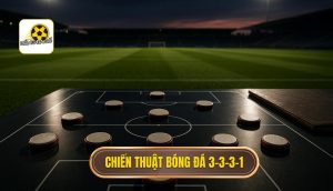 Chiến thuật bóng đá 3-3-3-1