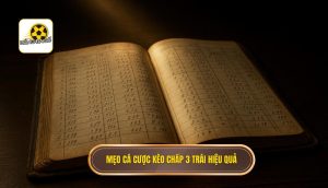 Mẹo cá cược kèo chấp 3 trái hiệu quả