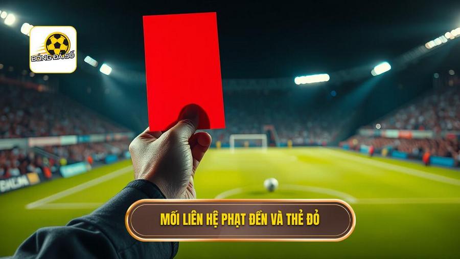 Mối liên hệ phạt đền và thẻ đỏ