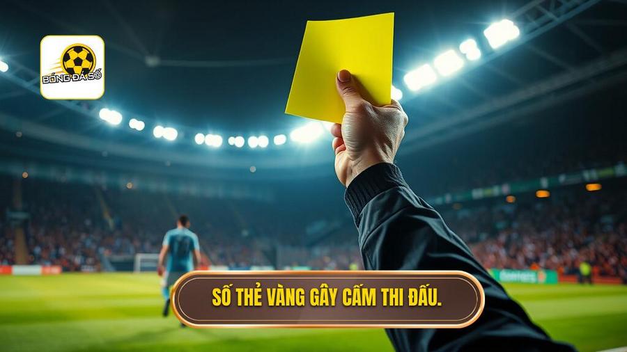 Số thẻ vàng gây cấm thi đấu