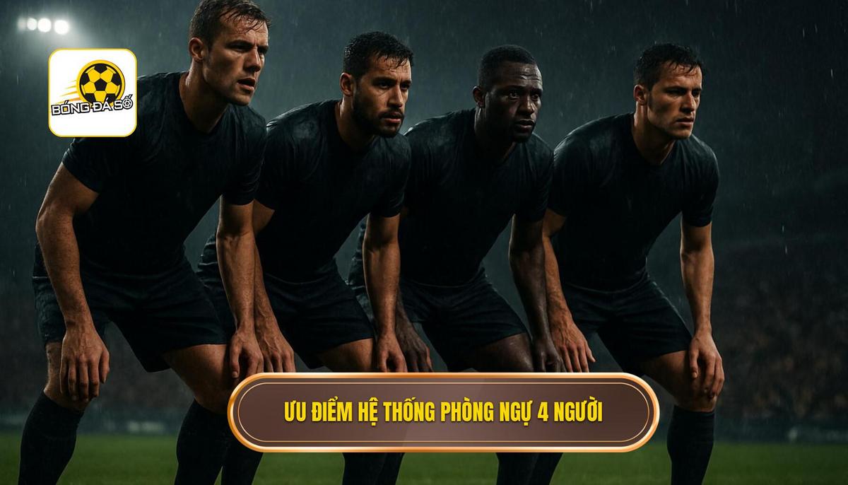 Phân tích ưu điểm vượt trội của hệ thống phòng ngự 4 người