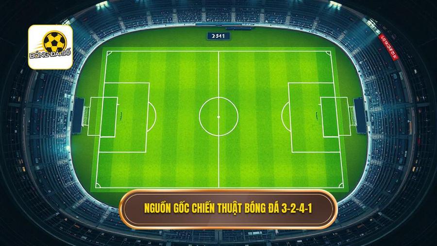 1. Nguồn gốc và sự hình thành của chiến thuật bóng đá 3-2-4-1