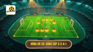 Chiến thuật bóng đá 3-2-4-1: Đỉnh cao của triết lý kiểm soát và sự linh hoạt hiện đại