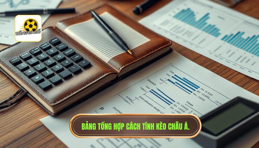 Bảng tổng hợp cách tính tiền trong kèo châu Á