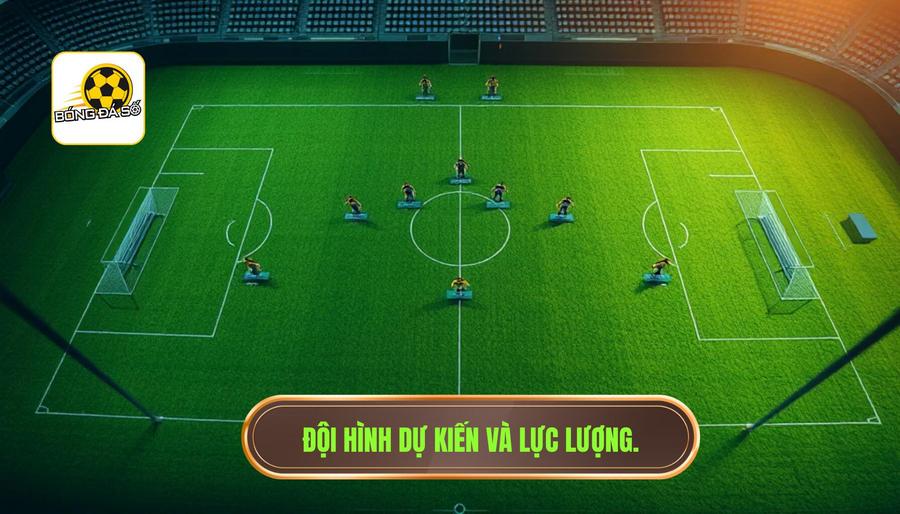 Tình hình lực lượng và đội hình dự kiến