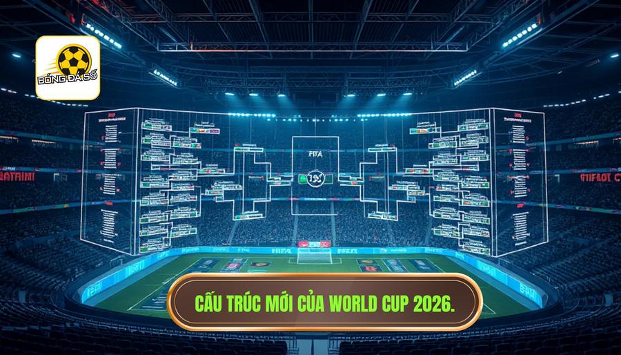 Sự thay đổi mang tính lịch sử trong cấu trúc Bảng đấu World Cup 2026